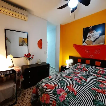 En Mi Piso Del Centro De Habitación en casa particular Huelva